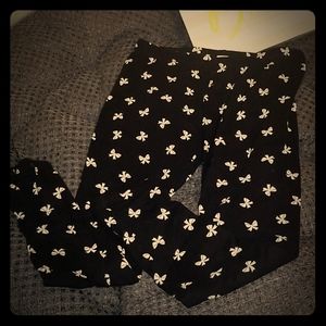 Bow tie kids leggings(3/15)
